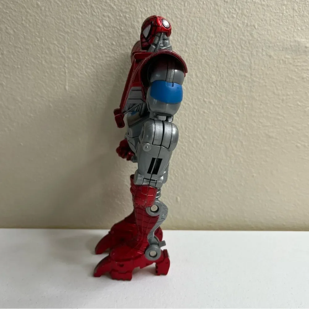 Toy Biz Marvel MegaMorphs 2005 Spider Man Transforming Figure Incomplete READ